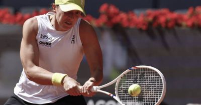 Turniej WTA w Rzymie - kosztowna porażka Świątek z Collins w trzeciej rundzie